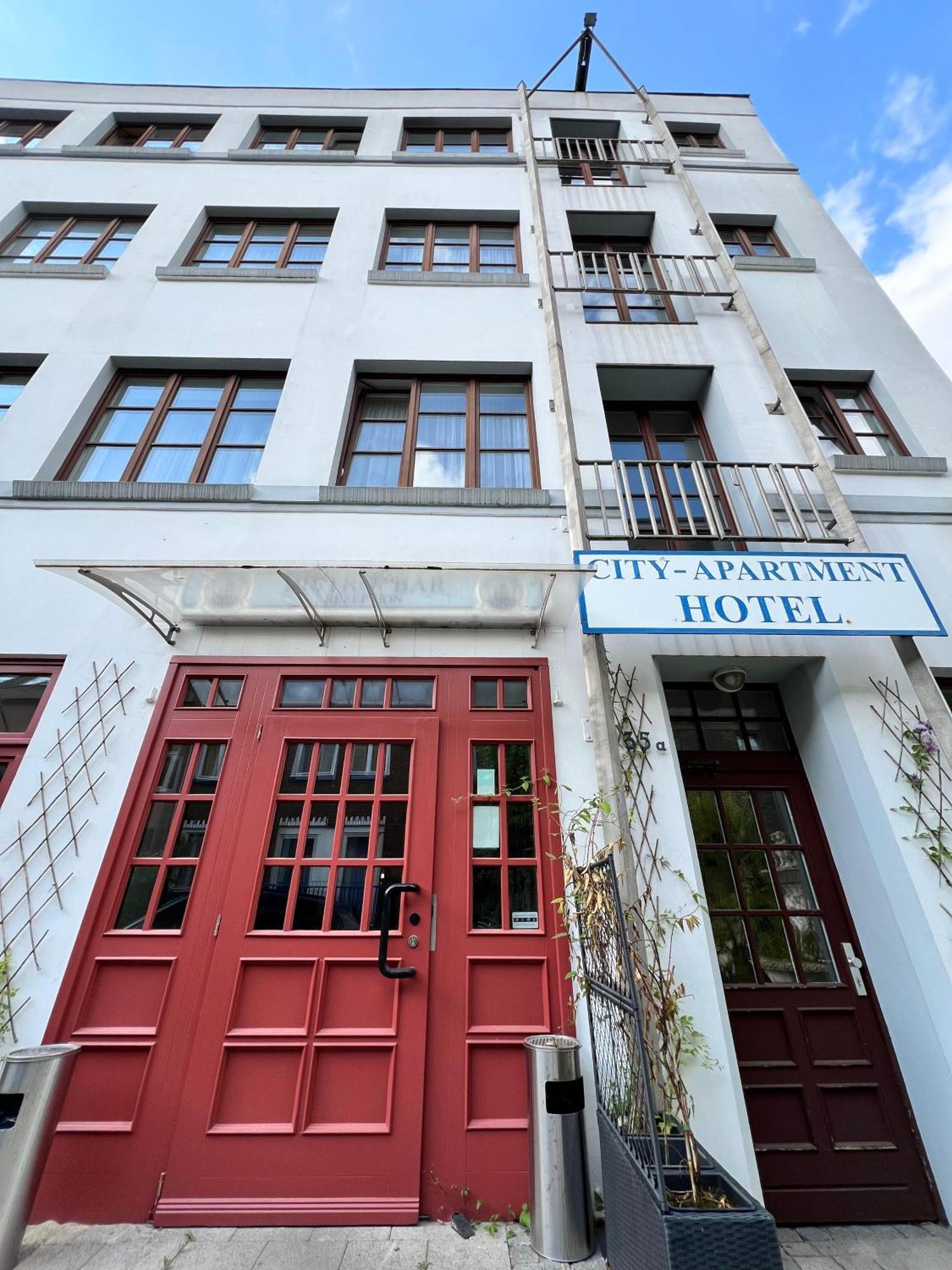 City Apartment Hotel Hamburg Hamburgo Exterior foto